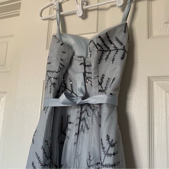 SHEIN PROM NWOT Winter Look Formal Dress Women’s Size S, US 4 Empire Waist - Picture 5 of 6